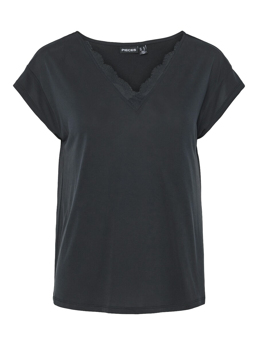 PEÇAS<br>Camiseta de manga curta com decote em V