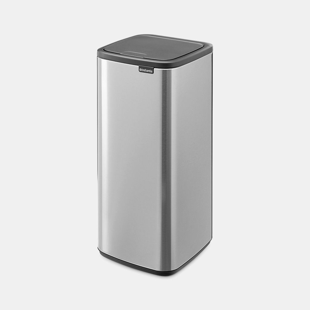 Bo Touch Bin, 30 liter - Matt Steel Fingerprint Proof