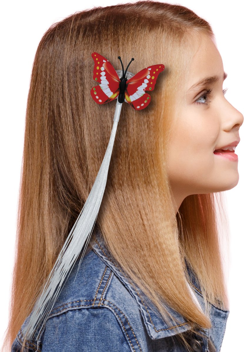 Vlinder Hair Extension Met Licht 33cm