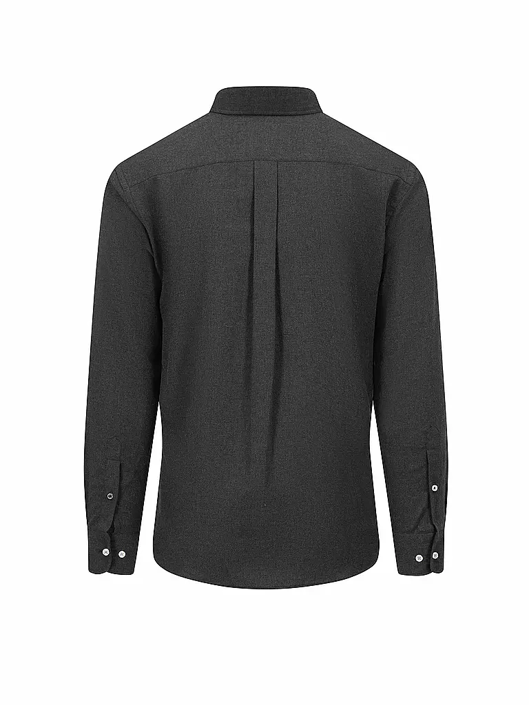 FYNCH HATTON Hemd Casual Fit grau