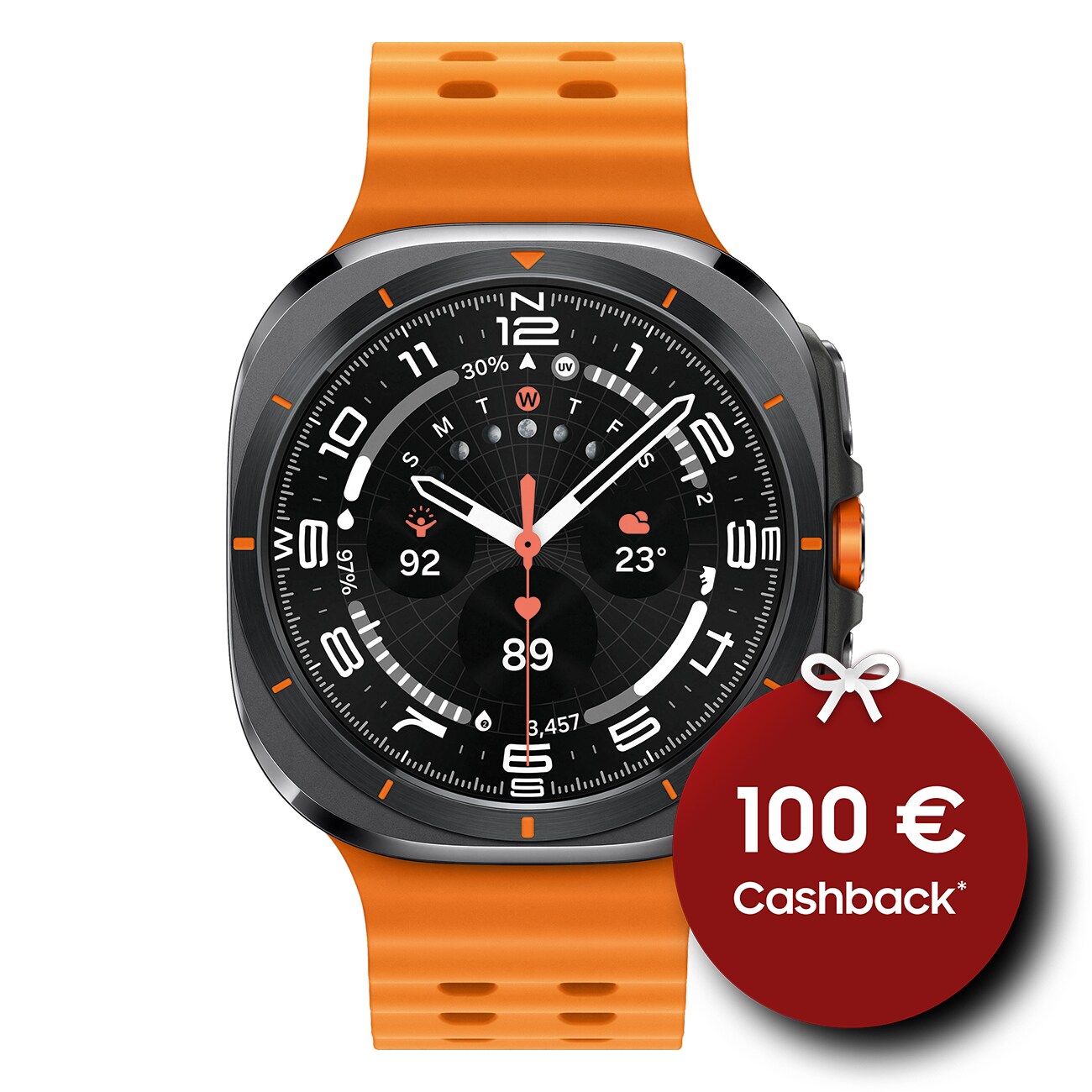 Samsung Galaxy Watch Ultra silber Smartwatch