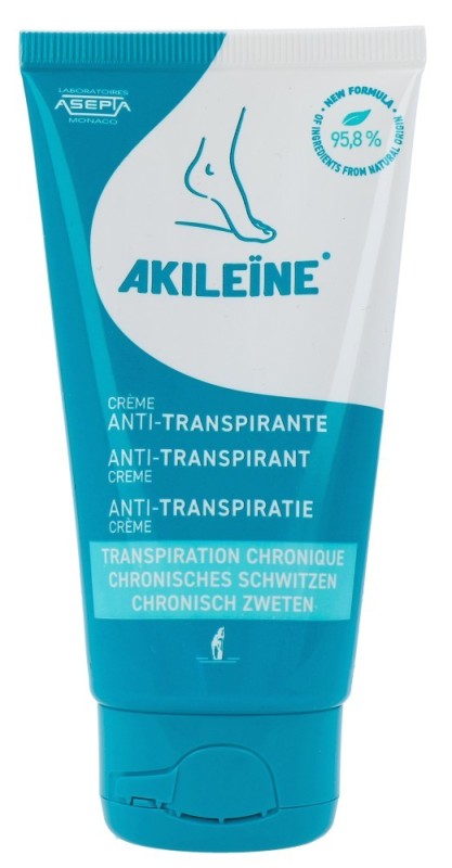 Akileine Crème Anti-Transpiratie 50ml