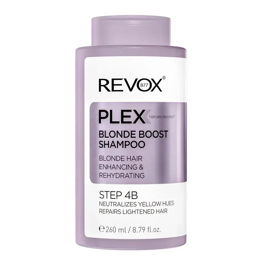 Plex Blonde Boost Shampoo Step 4b
