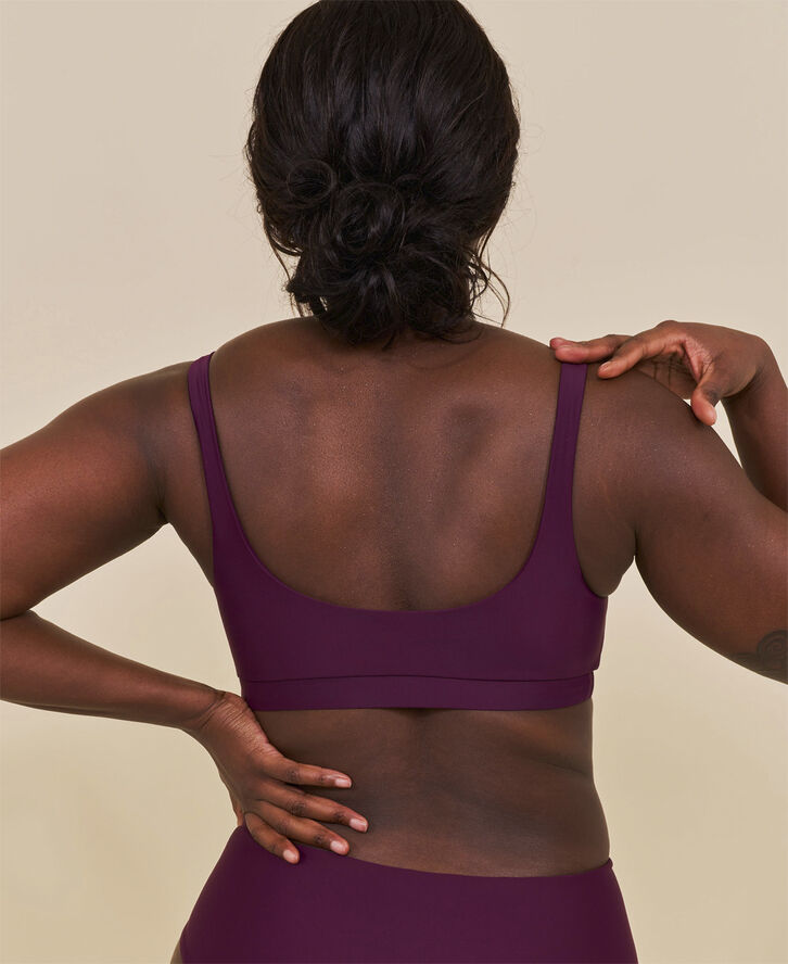 Cartel Copenhagen Agung sporty bikini top - Deep Deep