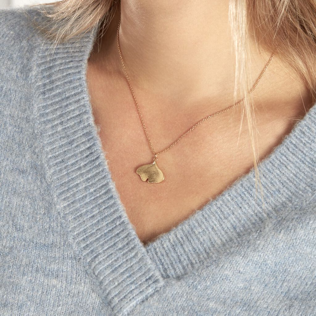 Collier Brita Plaqué Or Jaune