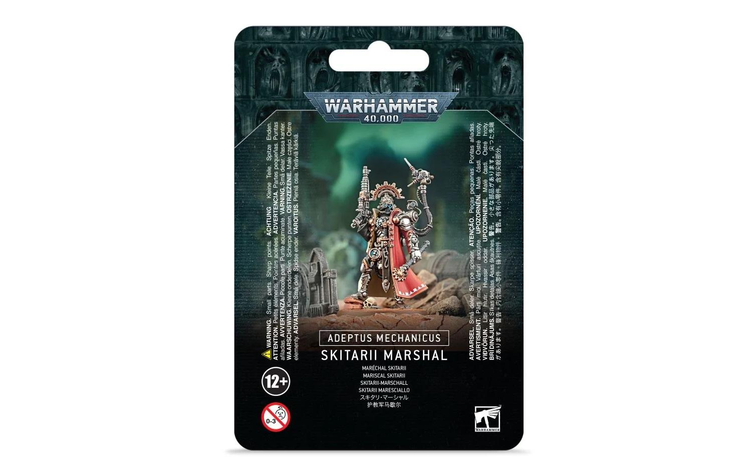Figurenset WH 40K Adeptus Mechanicus Skitarii MarschallWarhammer 40.000 Bausatz