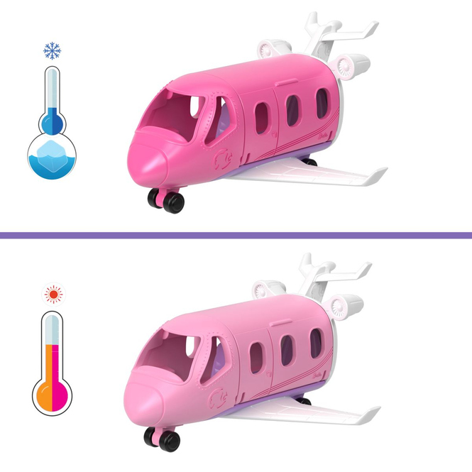Mini BarbieLand - Traumflugzeug mit Puppe