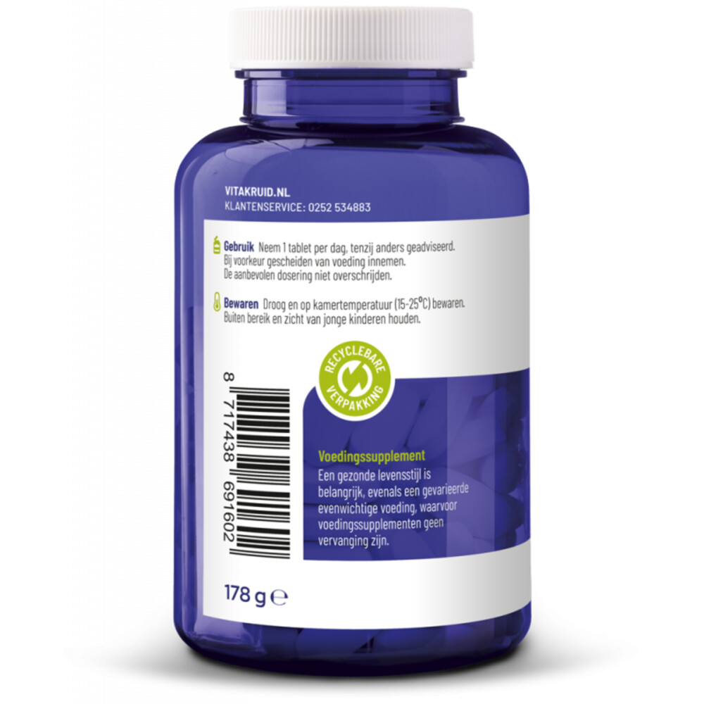 2x Vitakruid L-Lysine 1000 mg 90 tabletten