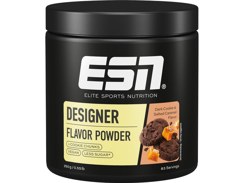 ESN Designer Flavor Powder Dark Cookie & Salted Caramel, 25 Geschmackspulver