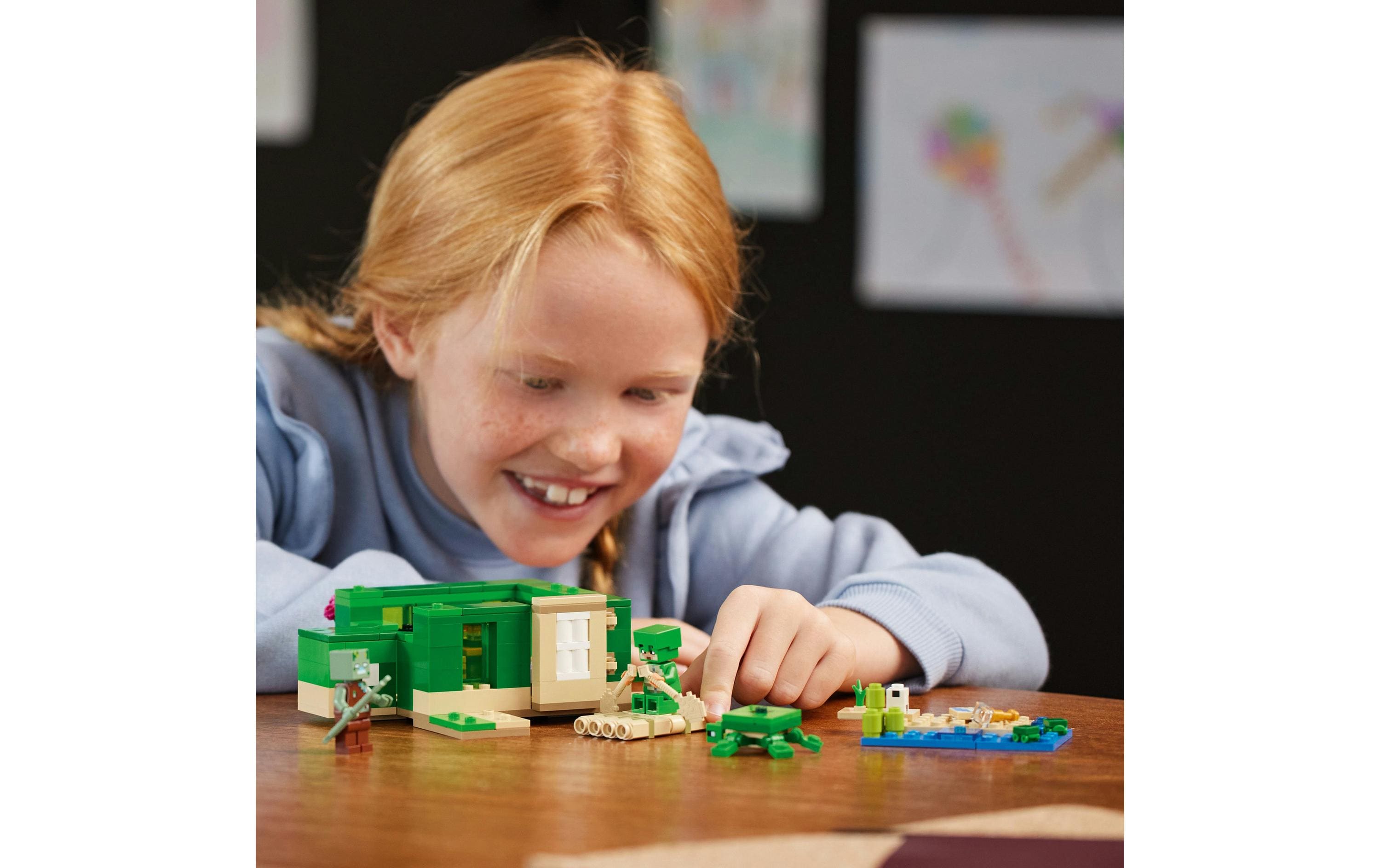 Minecraft Das Schildkrötenstrandhaus 21254Schildkröten-Spielset