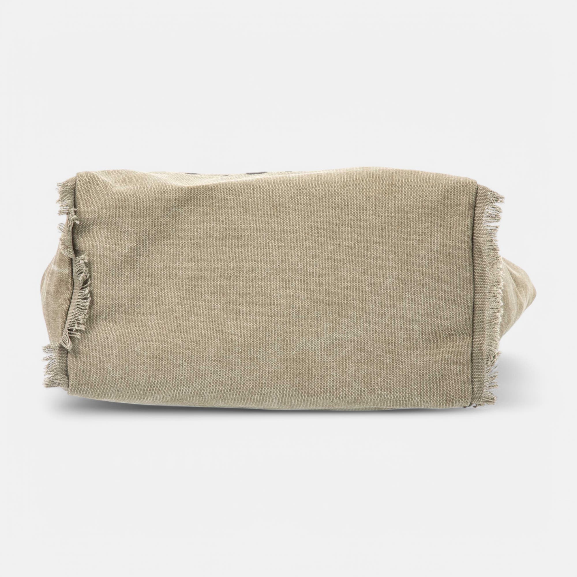 Sac de shopping kaki