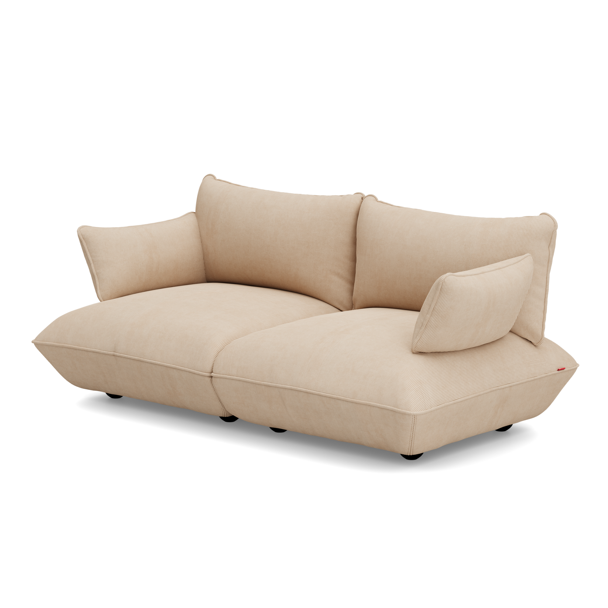 2-zitsbank Sumo cord recycled beige