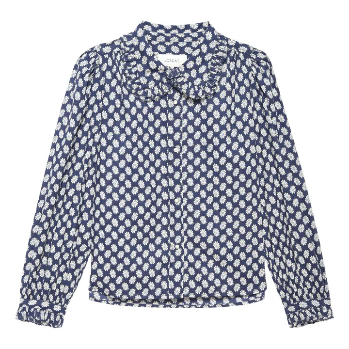 The Great Blouse The Hemmingway Daisy | Bleu marine