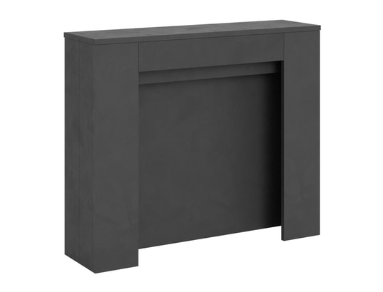 ITAMOBY - Console extensible kiba 90x25/211cm anthracite spatulé