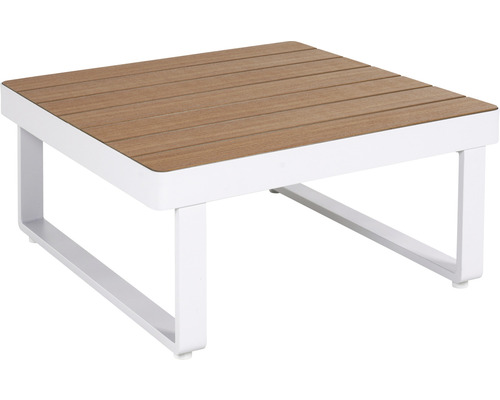 Garden Place Chiara 6-persoons tuinmeubelset bestaande uit: Tafel, aluminium, wit