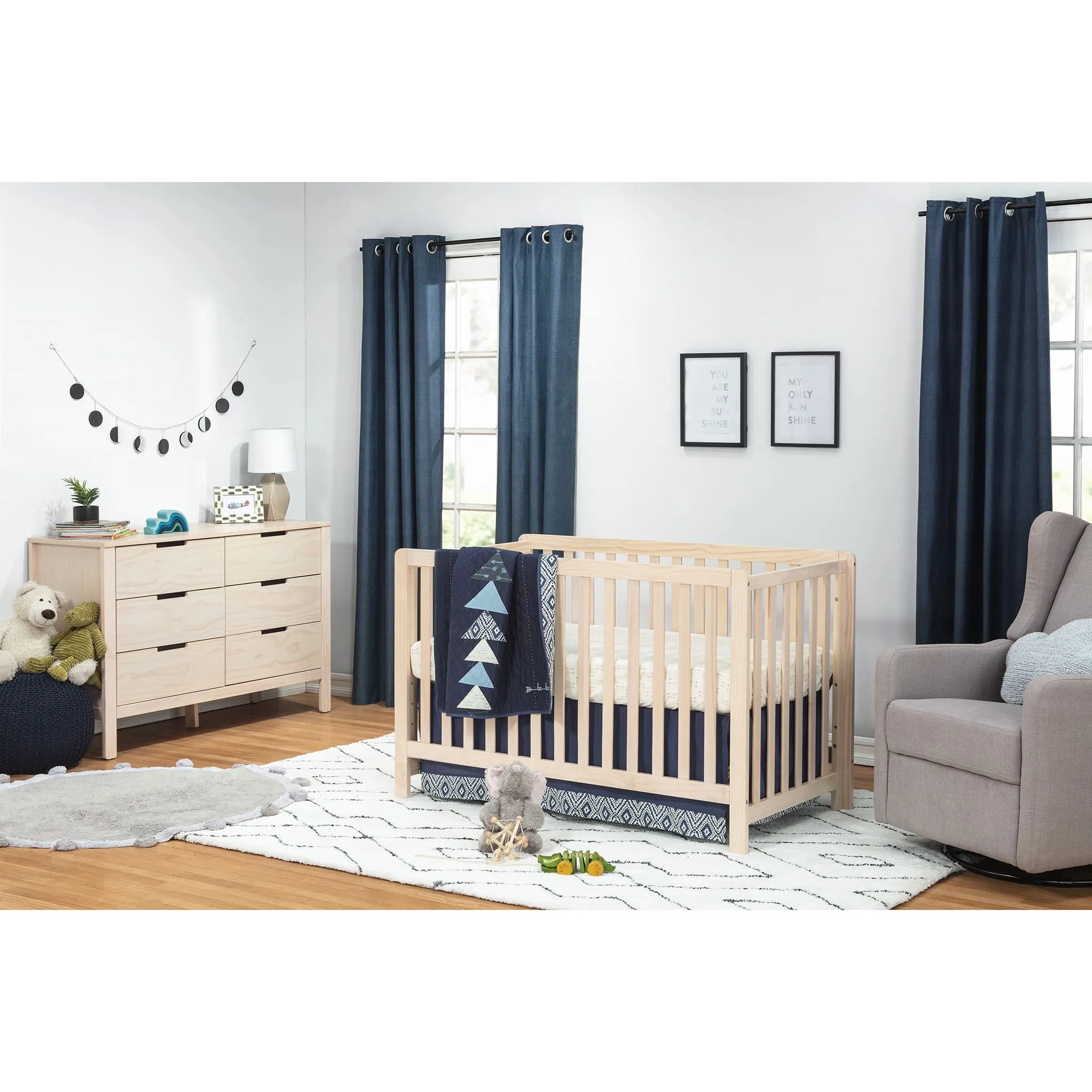 DaVinci Couchette Convertible 4-en-1 Colby - Naturel Lavé