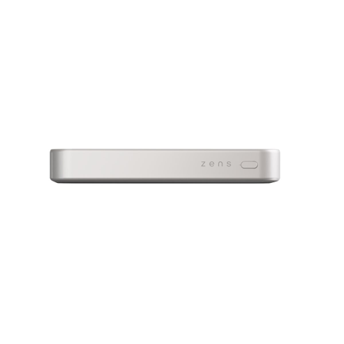 (15W) 10000mAh Alu Pro 1 Slim Powerbank USB C Ladegerät MagSafe Qi2 Wireless Charger PD (ZEPP10W/00) - Weiss