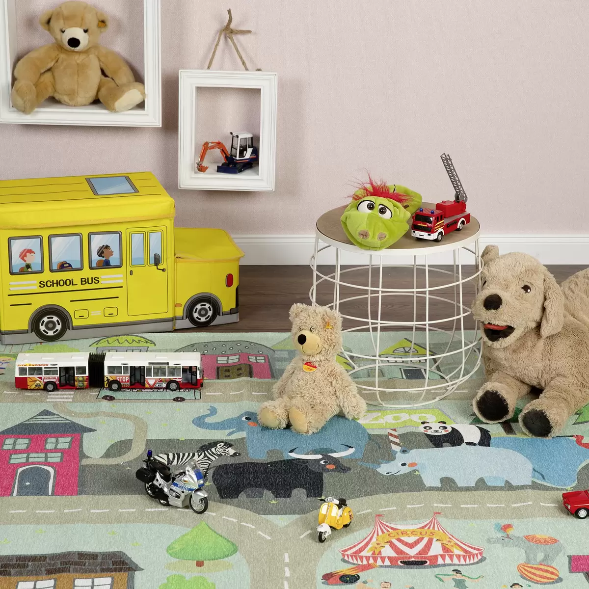 Kinderteppich My Torino Kids Grau