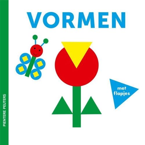 Uitgeverij ballon flapjesboek pientere peuters - vormen