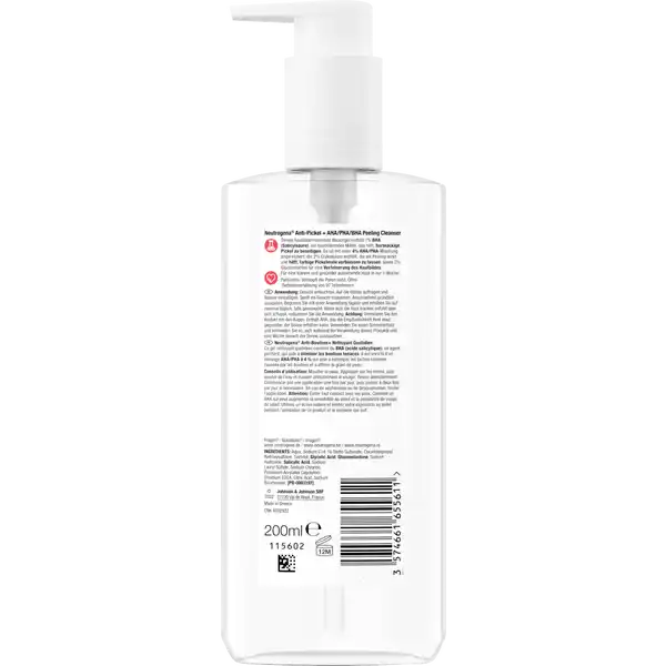 Anti-Pickel+ AHA / PHA / BHA Peeling Cleanser