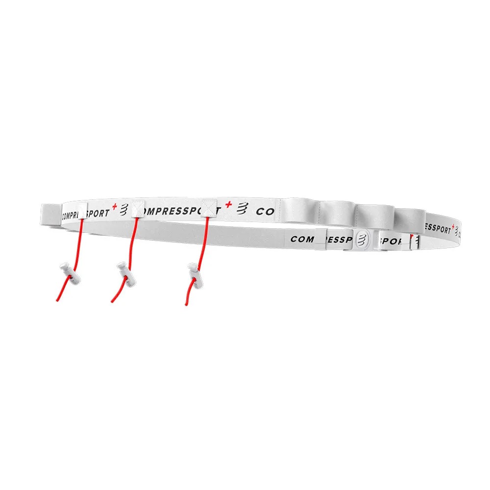 Compressport RACE - Ceinture white