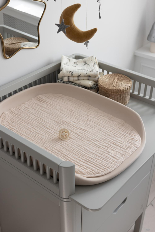 Sebra Verschoningsdoek Mousseline 6 lagen set van 2 Rose