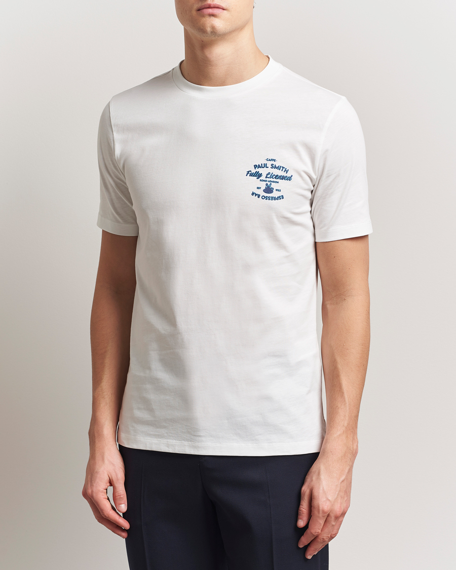 Paul Smith Espresso Bar T-Shirt White