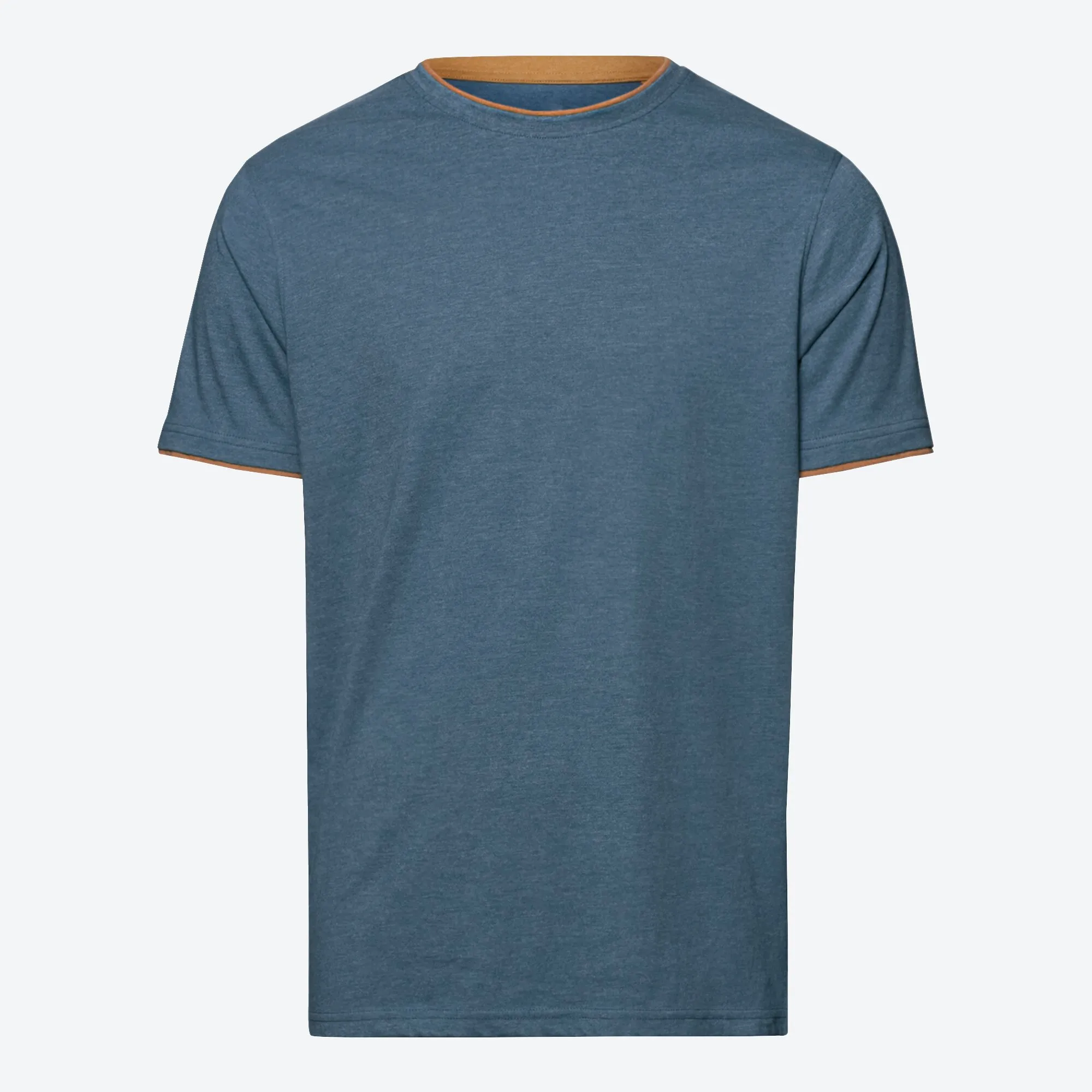 Herren-T-Shirt in Layer-Optik