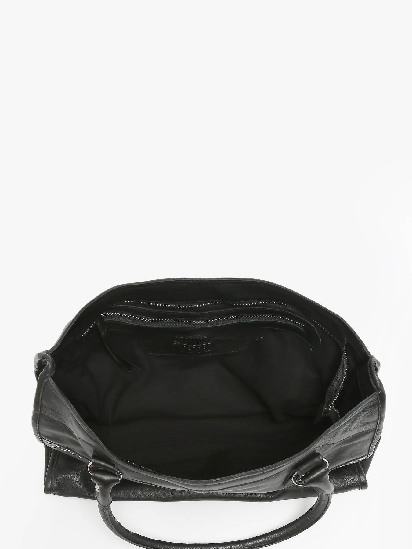 Cabas Glam cuir BASILIC PEPPER