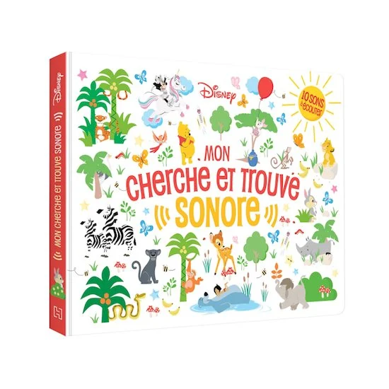 Disney classiques - Mon Cherche et Trouve sonore - Livre sonore   de               Hachette Jeunesse Disney