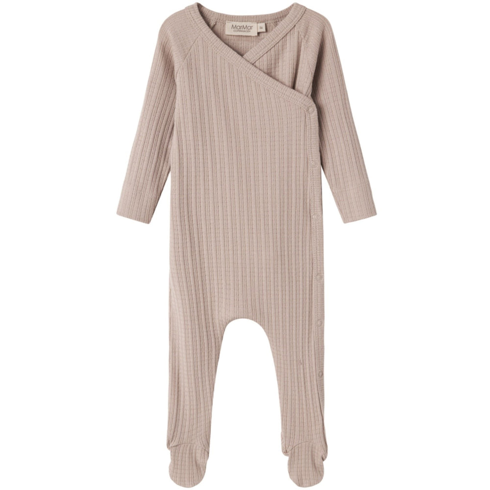 Køb MarMar New Born Modal Pointelle Rib Soft Beige Rubello Heldragt