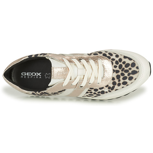 Geox - TABELYA - Blanc / Noir / Argenté