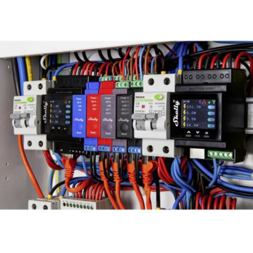 Shelly Pro 1 slimme schakelaar WiFi Bluetooth DIN-rail