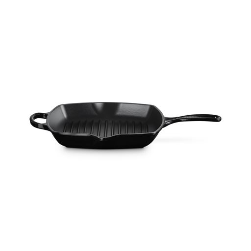 Le Creuset Kvadratisk Grillpande, Black, 26x26 cm