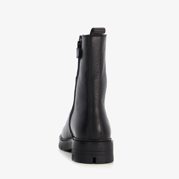 Groot leren meisjes chelsea boots