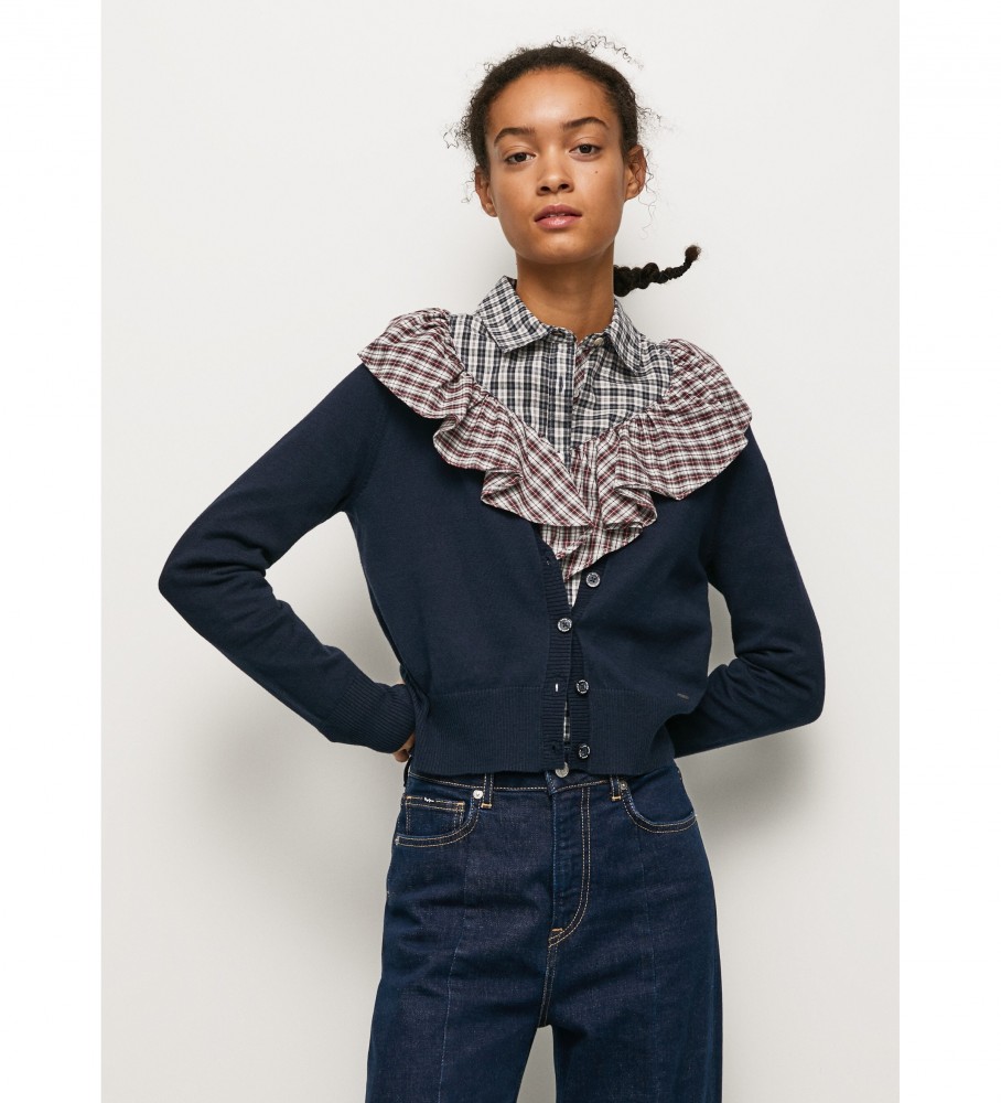 Suéter Brittney azul-marinho da Pepe Jeans