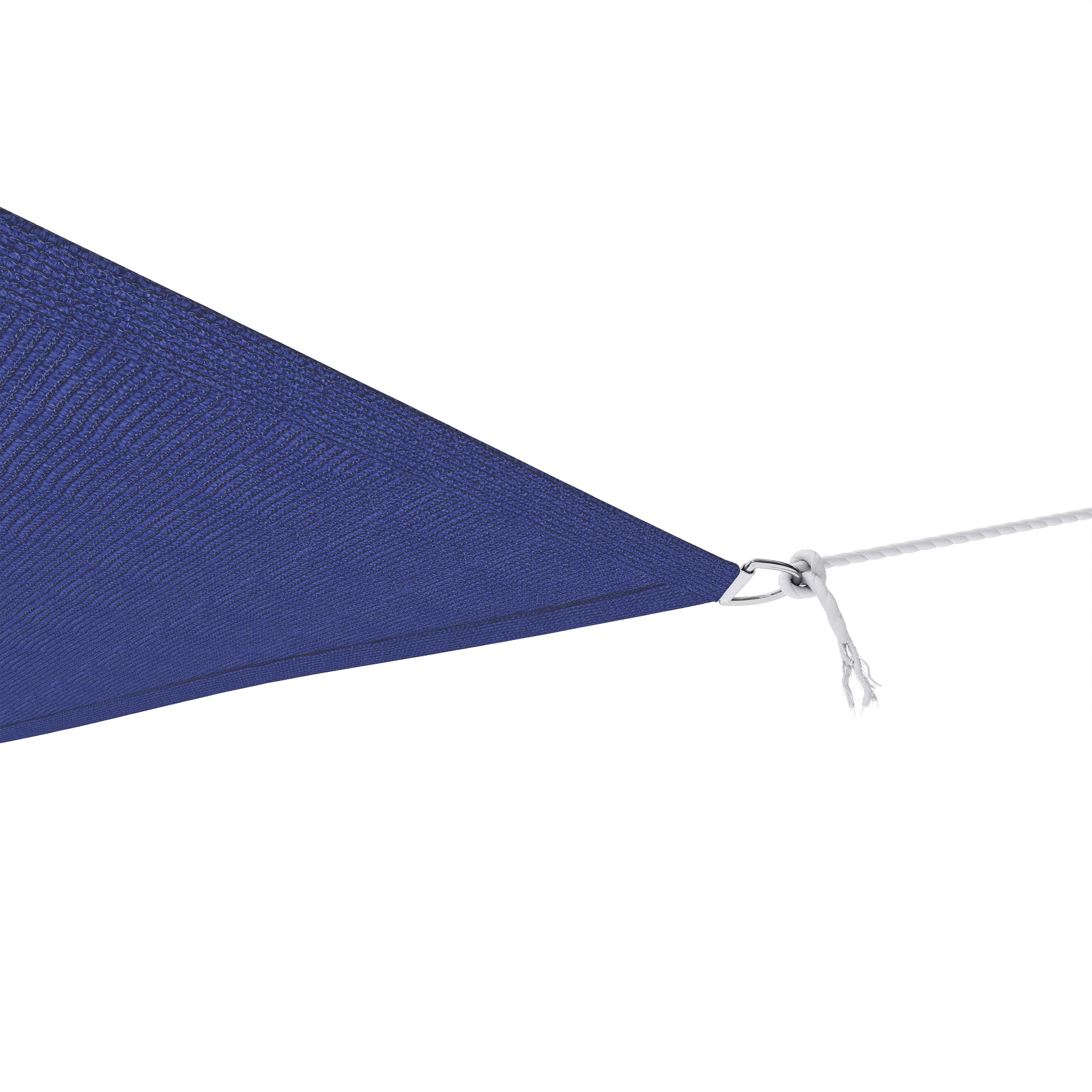 Sonnensegel Dreieck 5 x 5 x 5 m blau