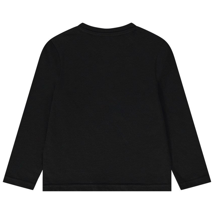 T-shirt manches longues patchs bouclettes pour garçon