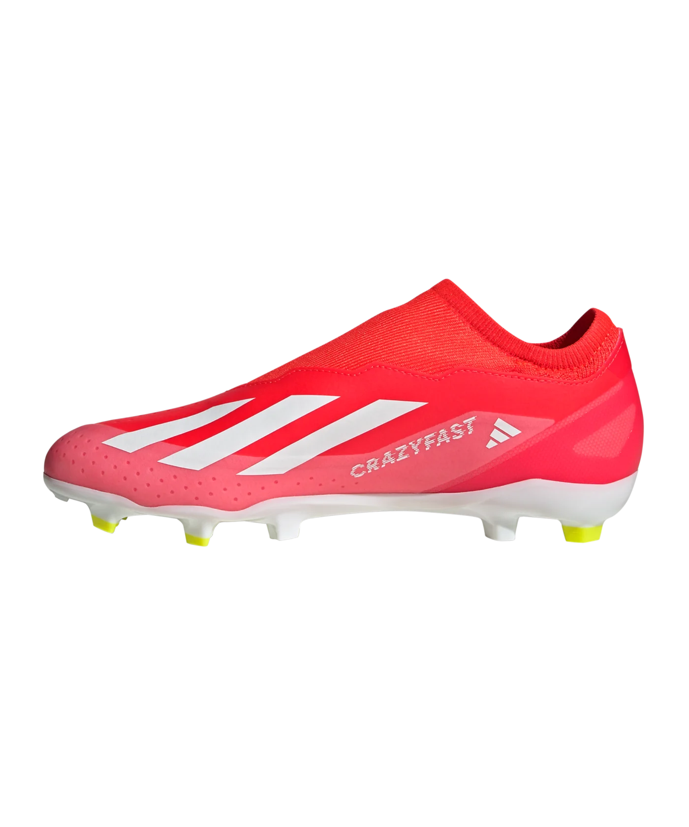 adidas X Crazyfast League LL FG Energy Citrus Rot Weiss Gelb