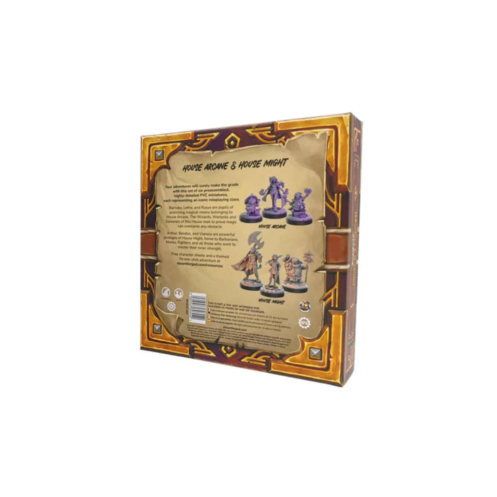 Adventures & Academia: First Class - Arcane & Might Miniatures
