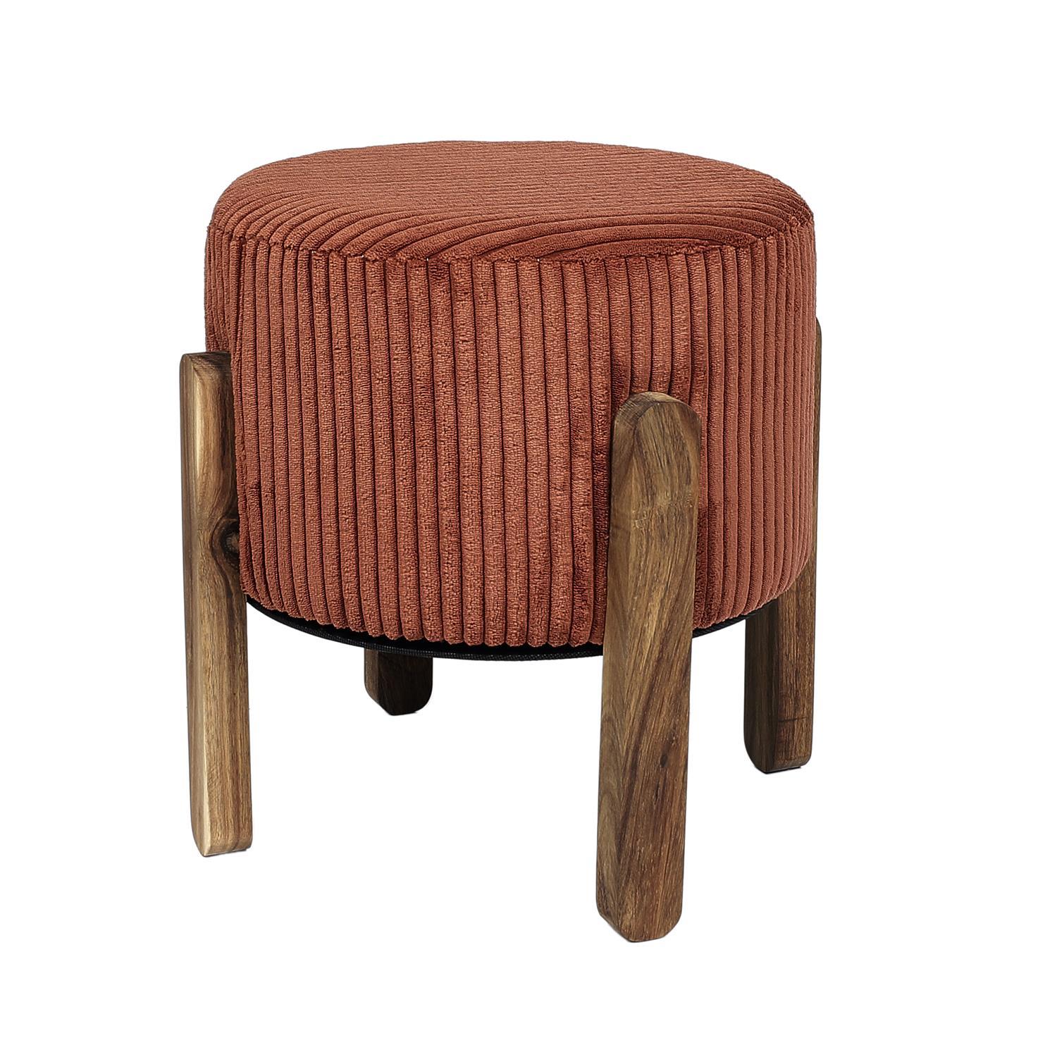 TABOURET COTELE SCOTT TERRACOTTA