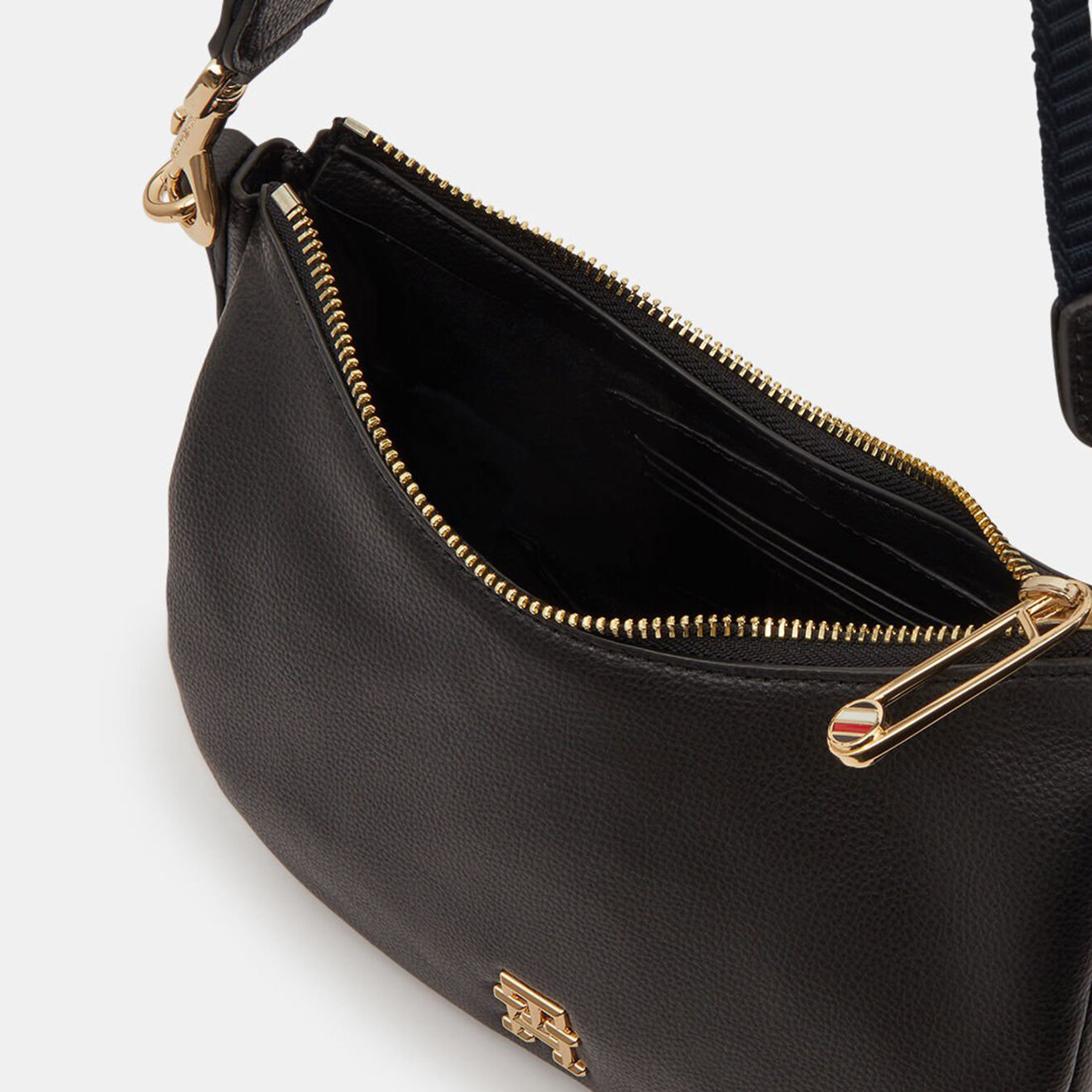 Tommy Hilfiger Sac porté épaule Tommy Life noir - 17x22x10 cm