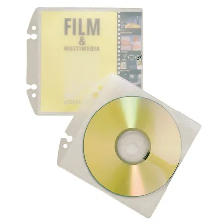 Durable CD/DVD Cover Easy, transparent