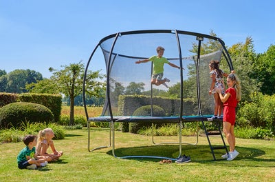 Salta Cosmos Trampoline inkl. Sikkerhetsnett & Stige 305 cm