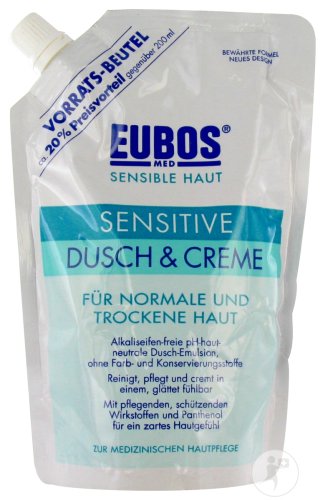 Eubos Sensitive Crème Douche Recharge 400ml