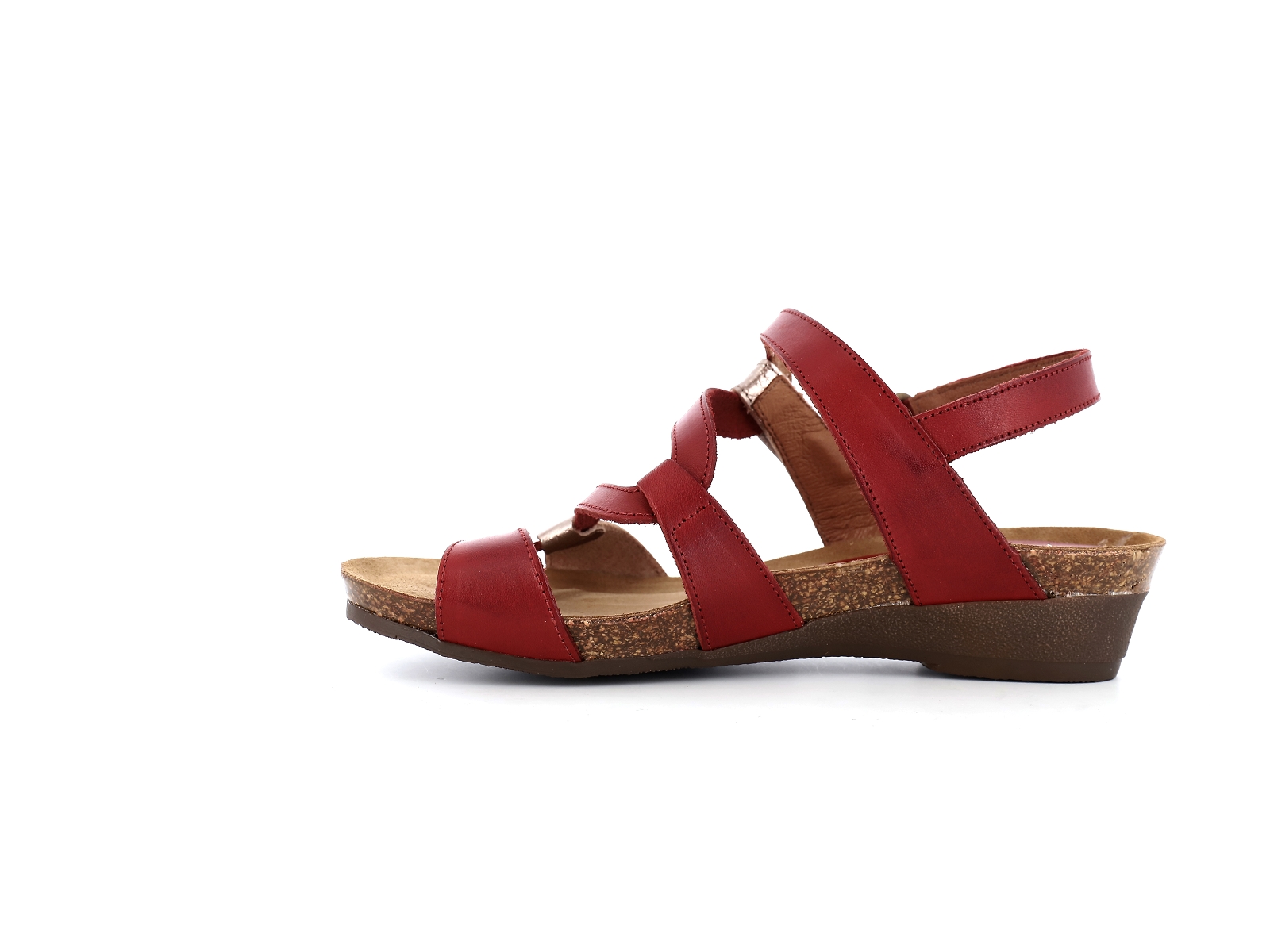 Xapatan-BUVITRO 2164 Cuir Multi Rouge