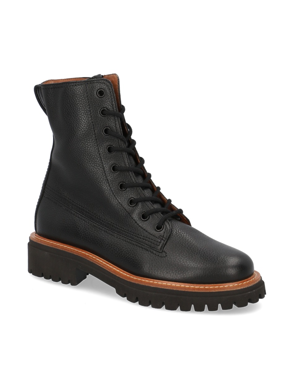 Glattleder Schnürboot