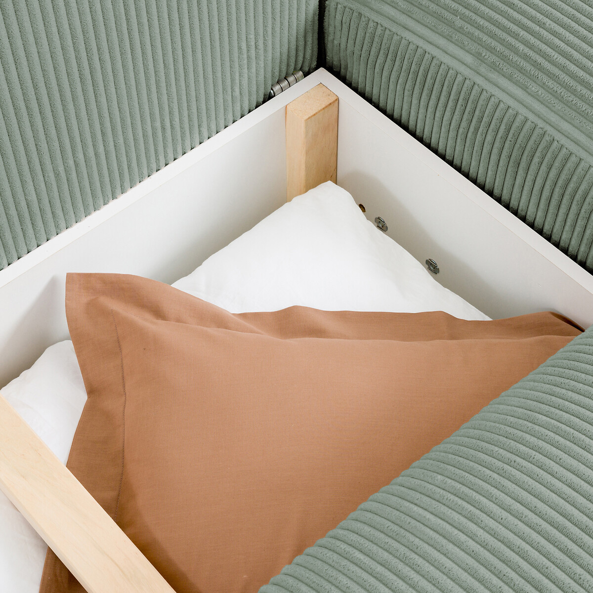 LA REDOUTE INTERIEURS<br>Sofá reversível de canto, LOMI