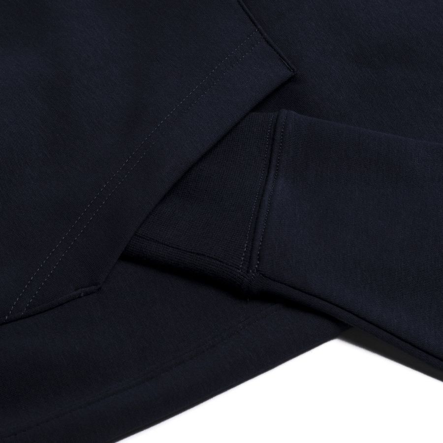 Crécy FC Sweat à Capuche Fleece PO Park 20 - Bleu Foncé/Blanc