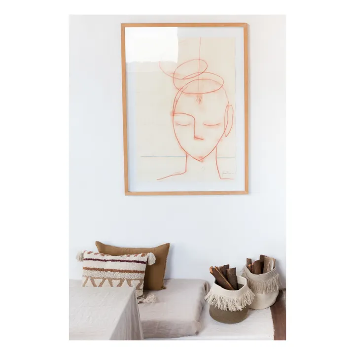 Lorena Canals x Smallable Panière de rangement Zarang Smallable x Lorena Canals | Gris foncé